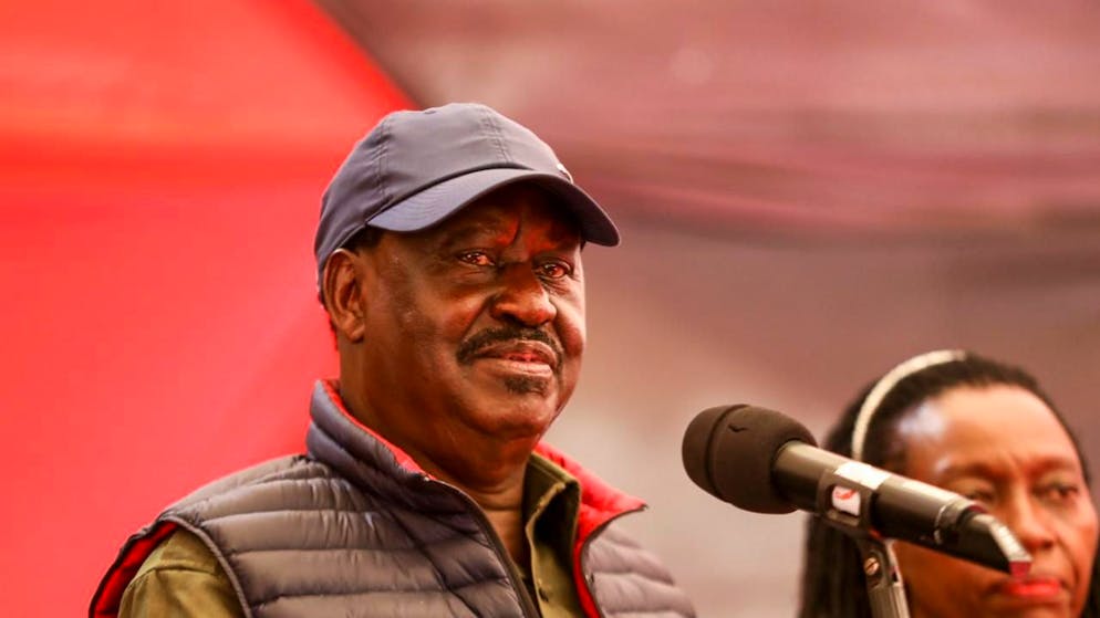 Raila Odinga était une des figures de l'opposition kényane, plusieurs fois emprisonné ou contraint à l'exil. Ici, une photo de 2023. (archives)