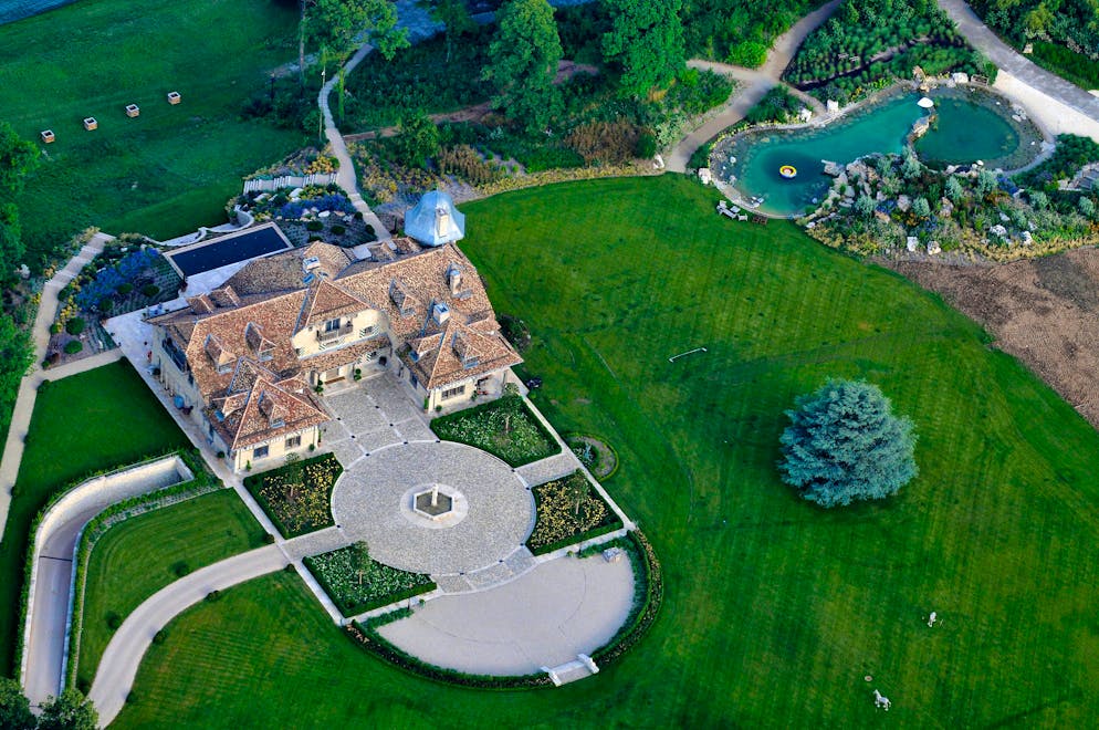 La casa della famiglia Schumacher a Gland VD: è qui che si sarebbe consumato il reato.