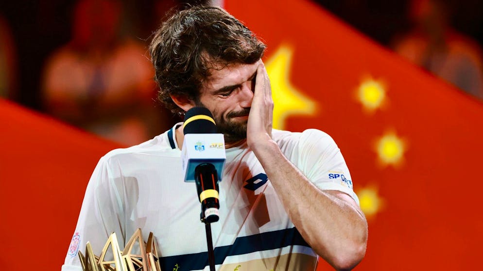 Valentin Vacherot. «Finir là-dessus, avec Roger Federer, je n'ai pas les mots...»