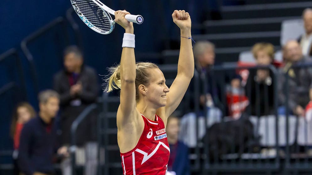 Viktorija Golubic est en quarts à Osaka (archives).