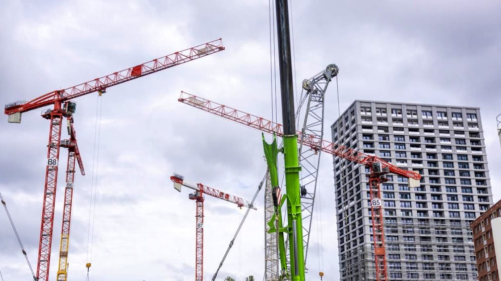 A Genève, le recours à des matériaux de construction à faible empreinte carbone sera obligatoire dès 2034 (illustration).