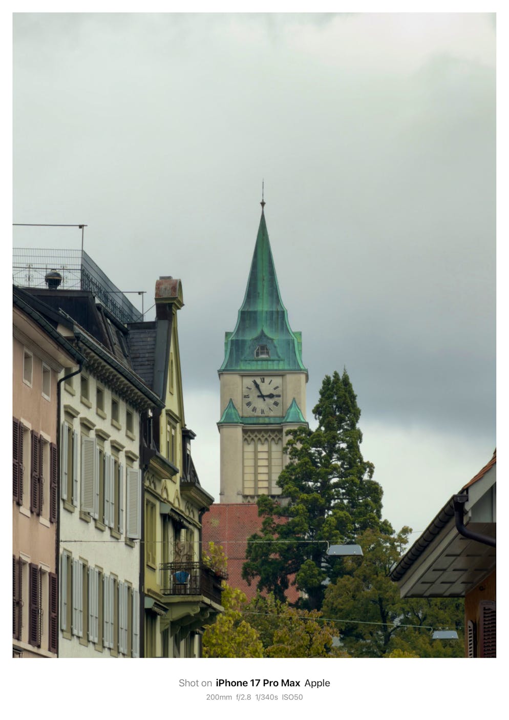 Kameravergleich iPhone 16 Pro Max vs iPhone 17 Pro Max. ... wird mit dem Zoom ganz einfach super scharf.