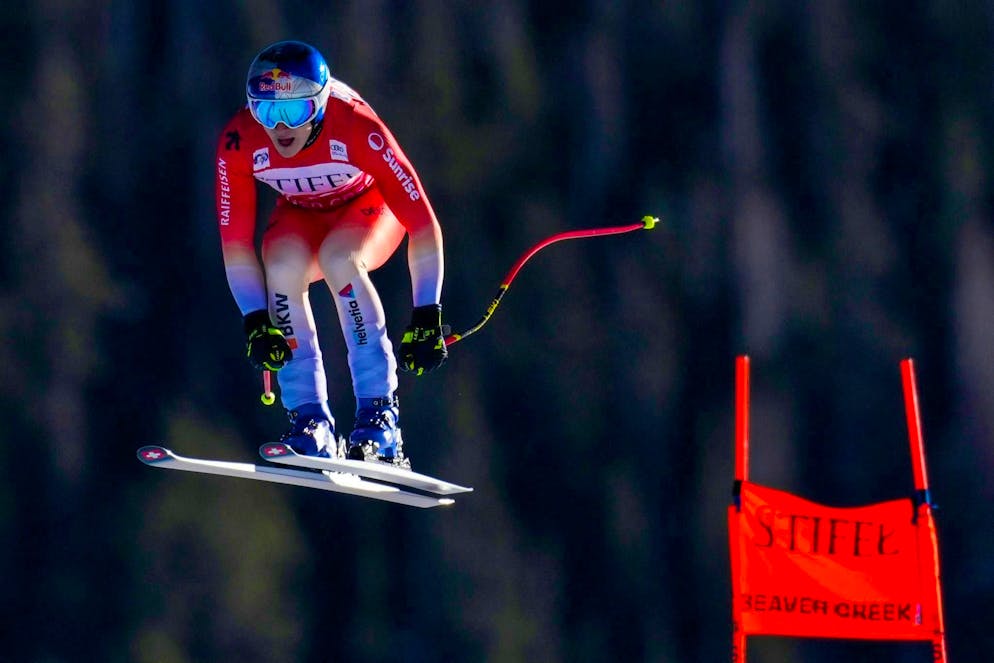 Marco Odermatt ha ottenuto importanti vittorie nella scorsa stagione sciistica.