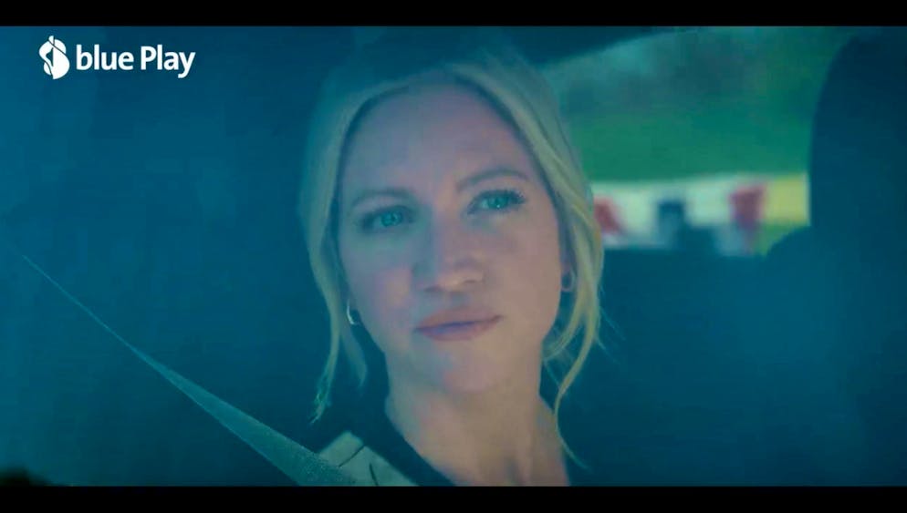 Sophie, played by Brittany Snow, is really looking forward to the fundraising gala in her new Texan home.