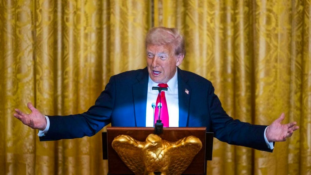 Il presidente statunitense Donald Trump