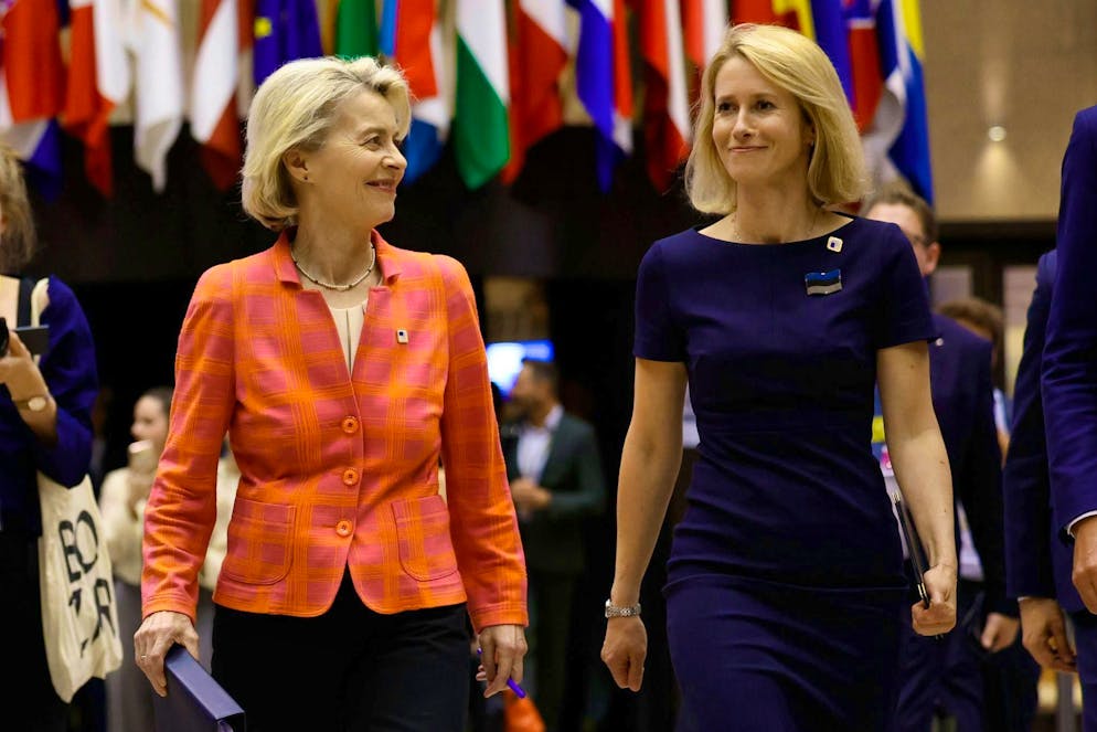 Armament at breakneck speed: Brussels presents roadmap to 2030 - Gallery. Want significantly more speed when it comes to defense: EU Commission President Ursula von der Leyen and EU High Representative for Foreign Affairs Kaja Kallas.