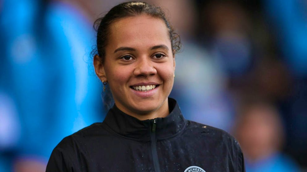 Iman Beney has a good laugh.