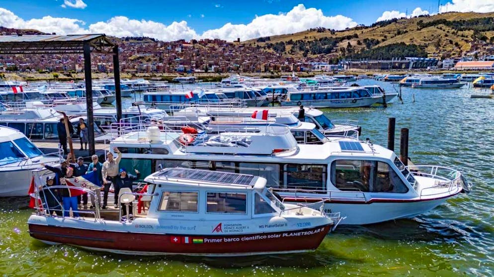 Il ritorno alla base della spedizione.