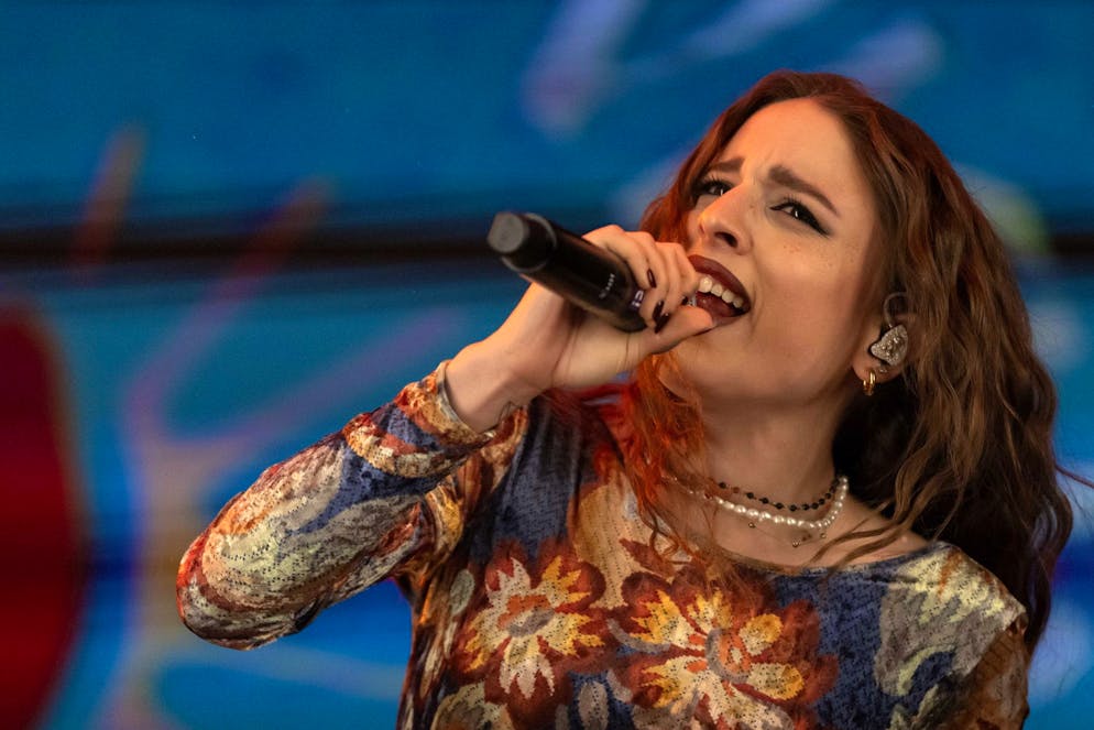 La cantante italiana Angelina Mango (foto d'archivio).