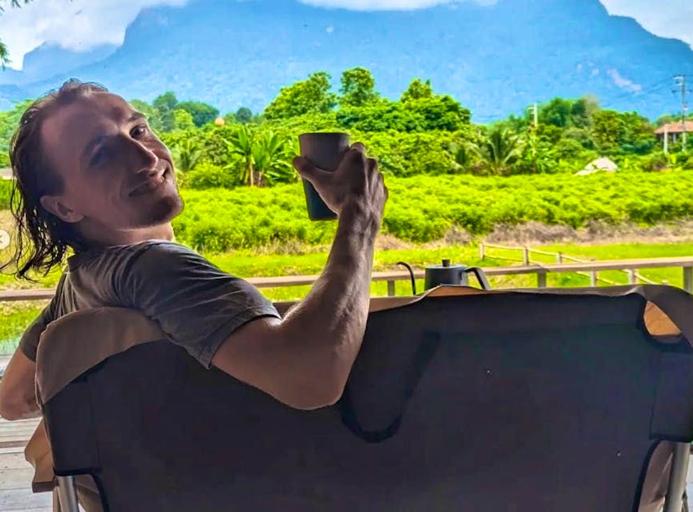 Naz Avo is enjoying the retired life - at the age of 32. 