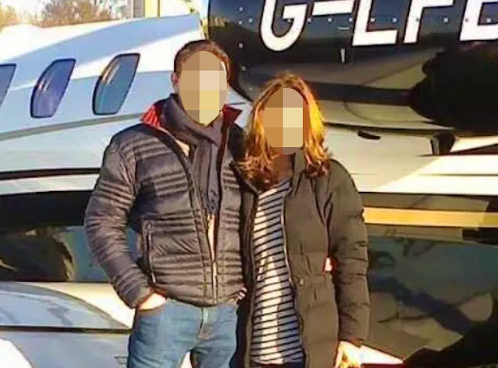 Privatjet auf Kosten der Alten: Mark und Nicola Rowe.