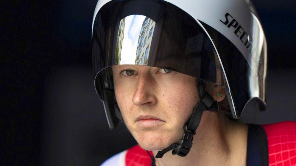 Flurina Rigling wins the silver medal in the kilometer time trial at the start of the World Championships in Rio de Janeiro