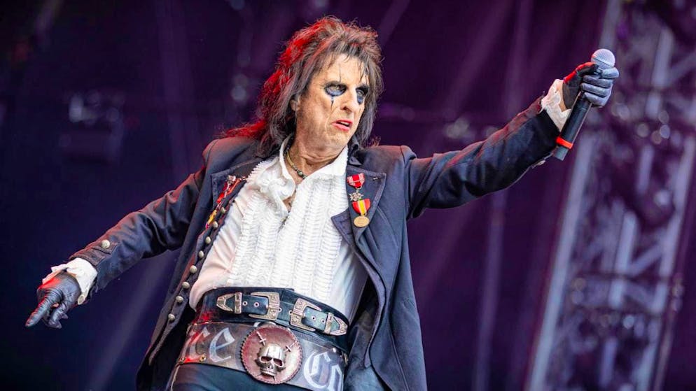 Rock veteran Alice Cooper is coming to Switzerland for a concert in July 2026. (archive picture)