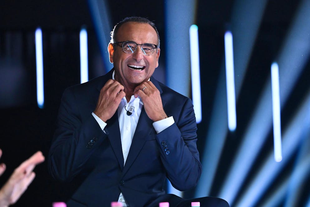 Il conduttore del Festival di Sanremo Carlo Conti (foto d'archivio).