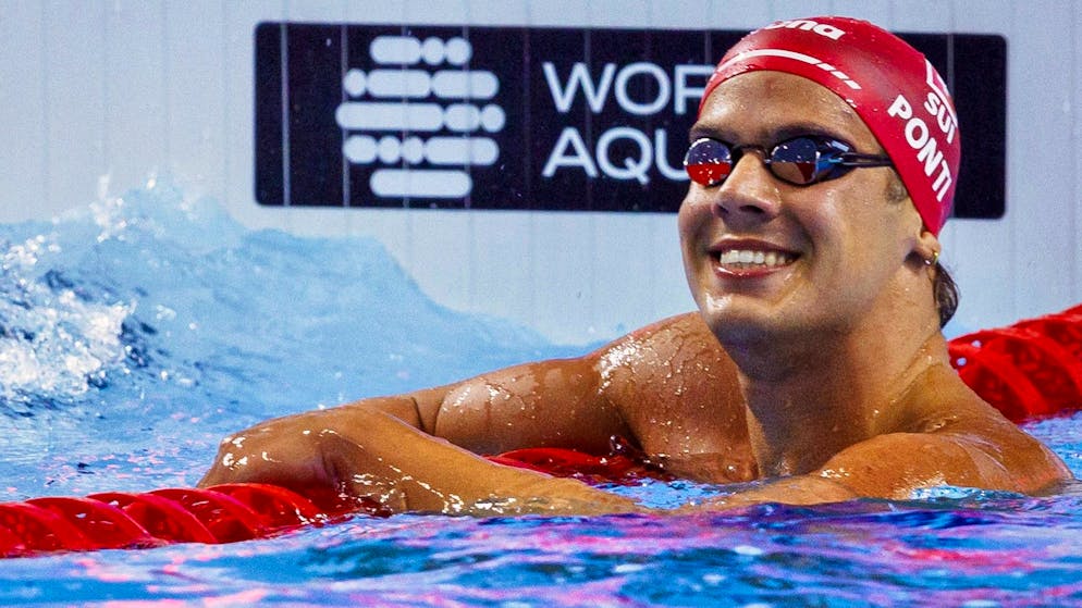 Noè Ponti s'est à nouveau imposé sur 100 m papillon, vendredi à Westmont (archive).