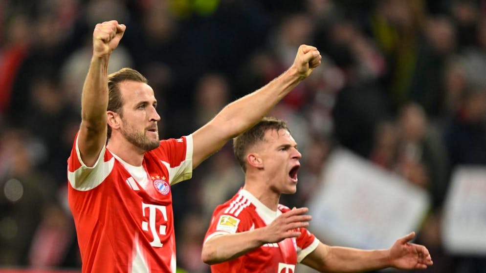 Bayern München konnte sich auch gegen Borussia Dortmund auf Harry Kane verlassen.