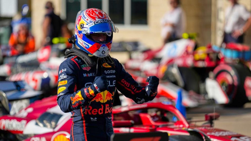 Freut sich über seine siebente Pole-Position der Saison: Max Verstappen.