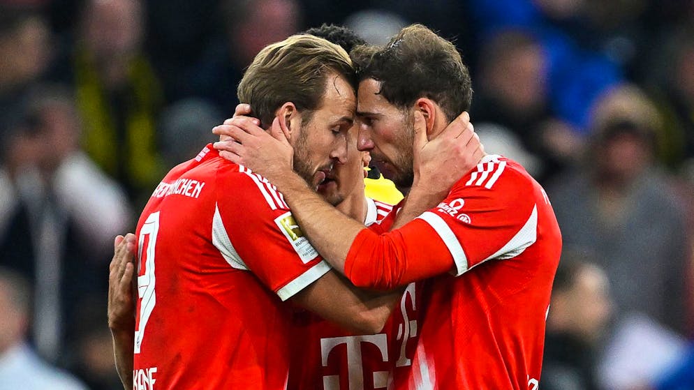 Harry Kane (links) trifft auch gegen Borussia Dortmund.