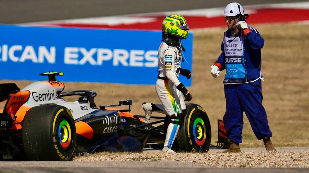 GP des Etats-Unis. Sprint fou ! Les deux McLaren se percutent, Verstappen en profite