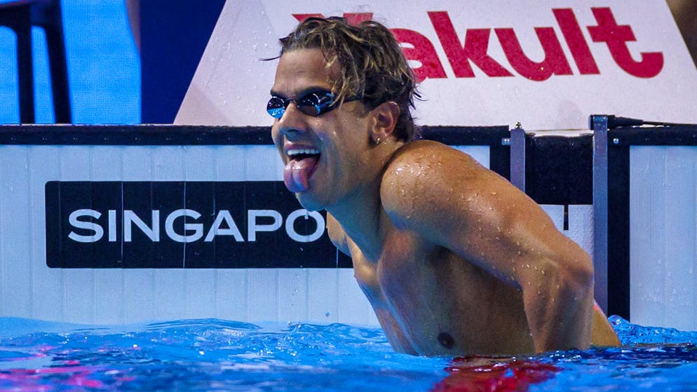Natation. Noè Ponti prend la deuxième place du 200 m papillon