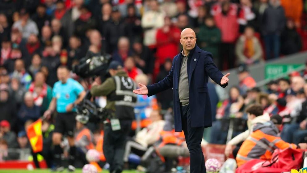 Liverpools Trainer Arne Slot muss sich etwas einfallen lassen