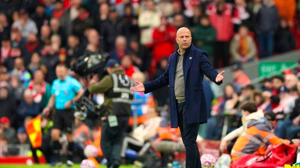 Liverpool coach Arne Slot has to come up with something