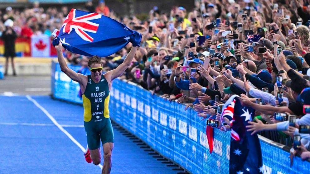 Australian Matthew Hauser is crowned world champion in his home country.