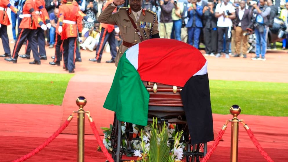 I funerali di Raila Odinga