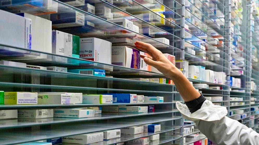 Many medicines from Switzerland end up in Russia - despite the war. (symbolic image)