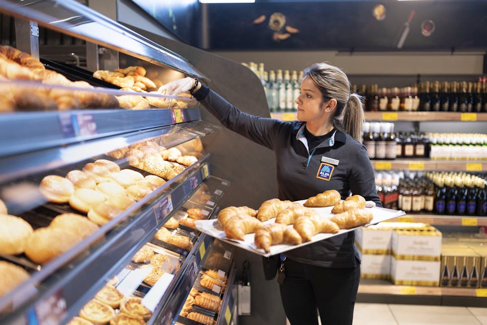 Aldi zieht beim Brot die Schraube an.