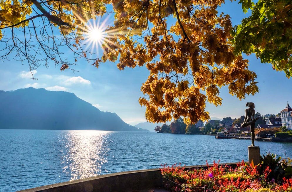 Herbstbilder 2025: Das sind die Bilder der blue News Leser*innen. Herrliche Herbststimmung in Weggis.