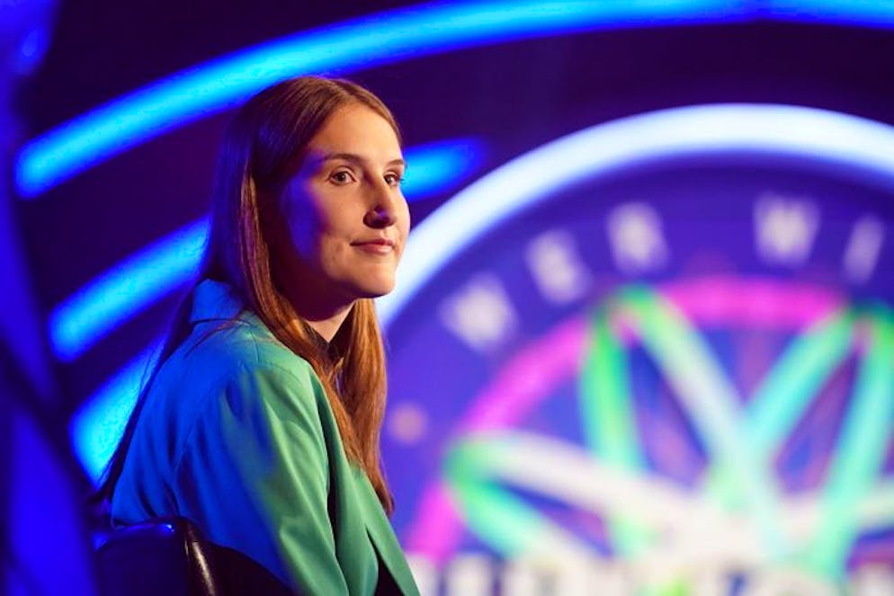 «WWM»-Jauch wird beleidigt. Laura Voss aus Köln studiert Accounting and Taxation. Sie erspielte 32'000 Euro.
