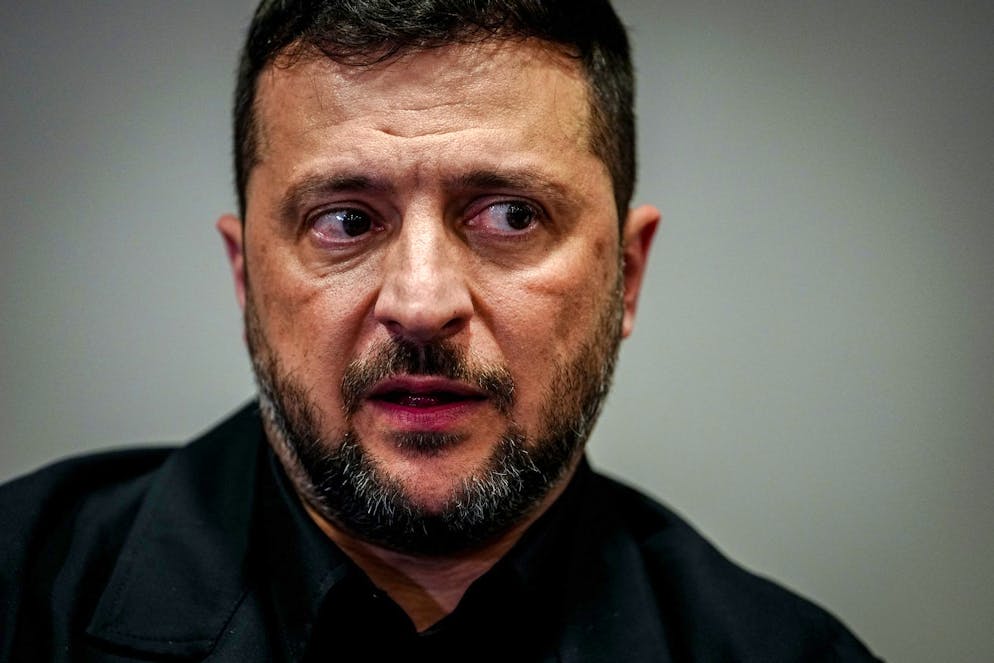 Ukrainischer Präsident Wolodymyr Selenskyj. Die Vorwürfe des Korruptionsfalls reichen bis in sein Umfeld.