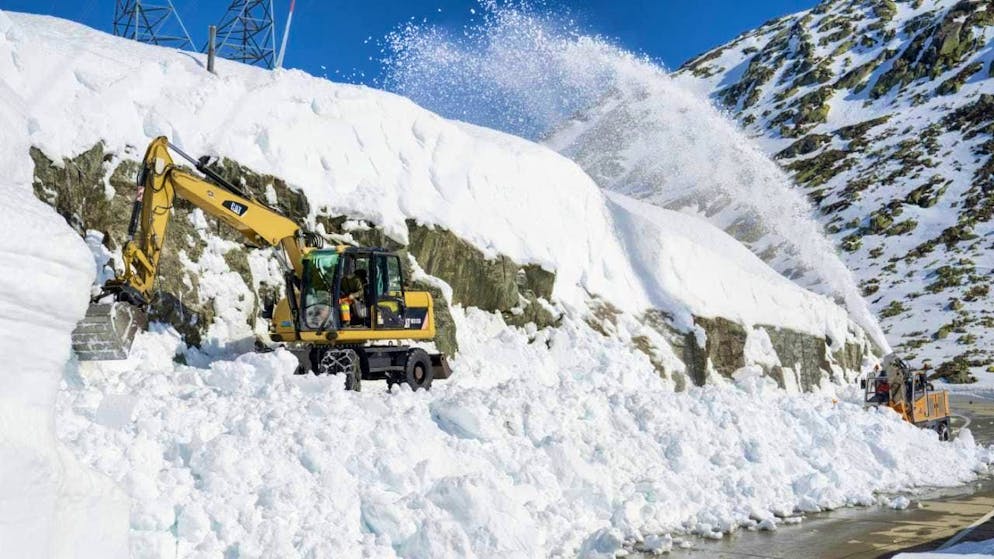 The snow cover in the Swiss Alps has decreased by up to eight centimetres per decade over the last 60 years. (archive picture)
