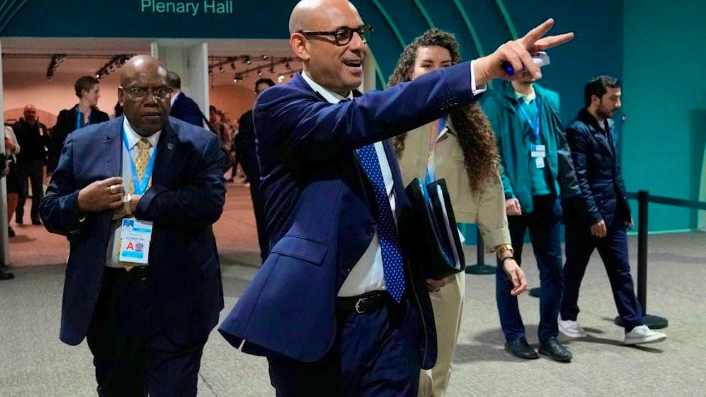 ARCHIVE - Simon Stiell, climate chief of the United Nations. Photo: Rafiq Maqbool/AP/dpa/Archive