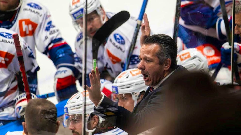 Coach Marco Bayer lost his seventh competitive game in a row with the ZSC Lions