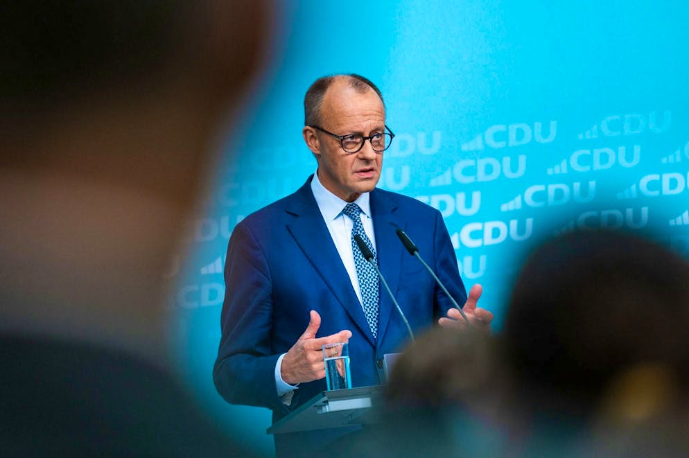 Merz defended his words on the "cityscape" on Monday. 