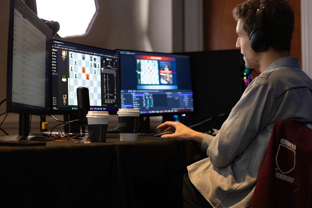 Amerikanischer Schach-Grossmeister stirbt mit 29 Jahren. Wenn Daniel Naroditsky am Computer spielte, schauten viele Fans zu. (Archivbild)