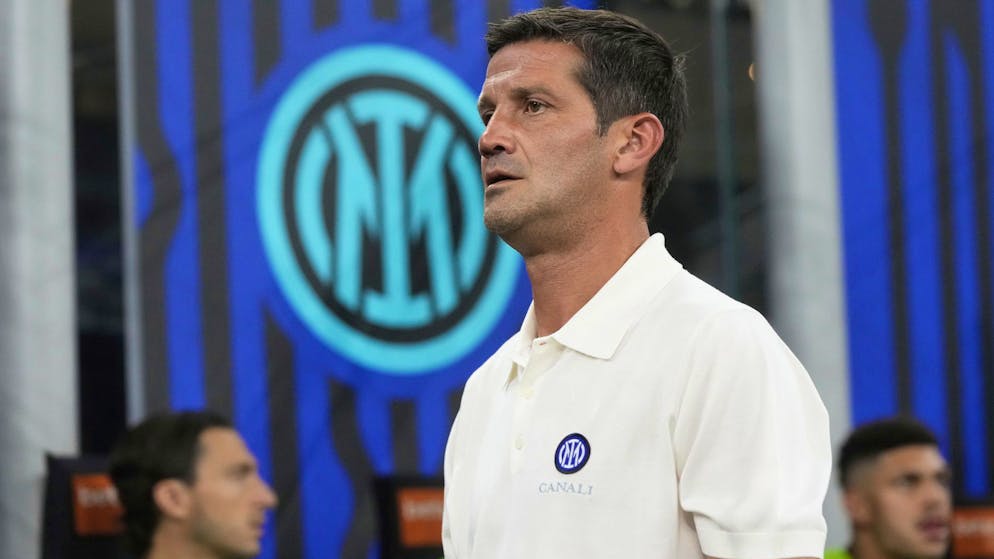 Il coach dell'Inter Christian Chivu