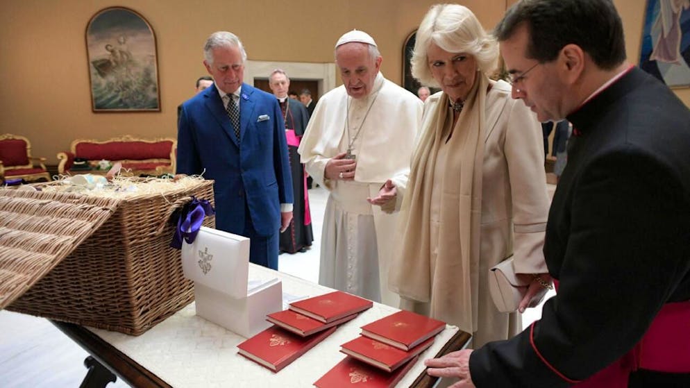 Charles s'est déjà rendu plusieurs fois au Vatican, ici en 2017 (archives).