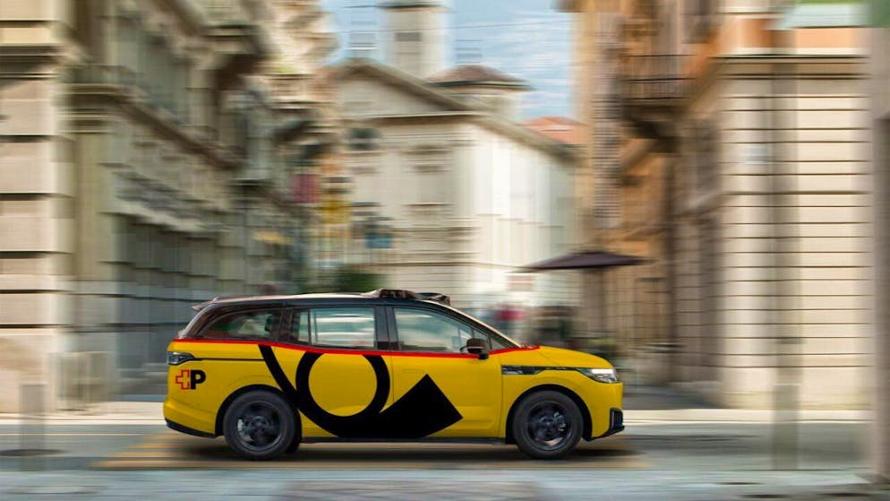 Visualizzazione di un veicolo automatizzato "AmiGo".