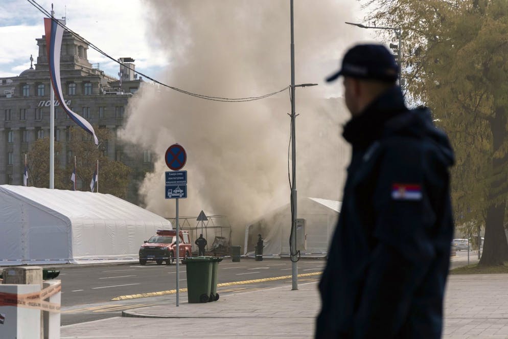 Si teme che nella capitale, così come in altre città serbe, il clima di tensione possa aumentare nei prossimi giorni. 
