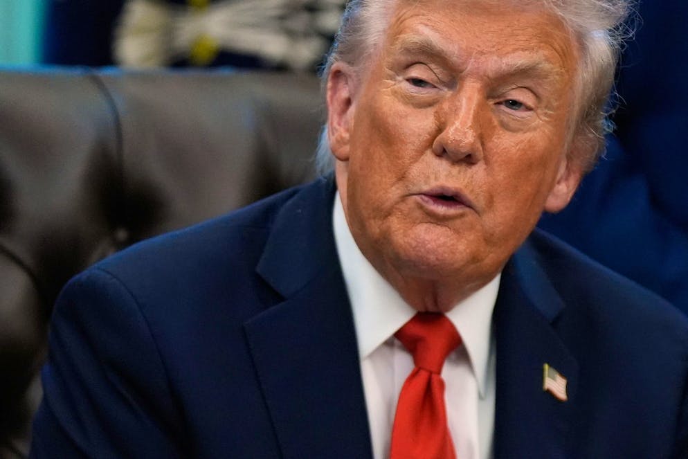 Donald Trump a estimé à ce titre que le ministère de la Justice «lui devait probablement beaucoup d'argent».