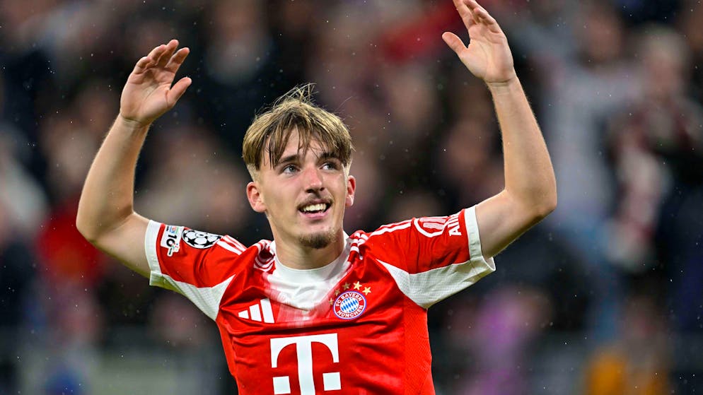 17-year-old talent. Lennart Karl becomes the youngest Bayern goalscorer in Champions League history
