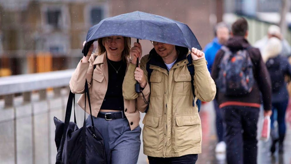 Das Sturmtief "Benjamin" fegte am Donnerstag über die Schweiz. Von Schäden betroffen war auch der Kanton Bern. (Symbolbild)