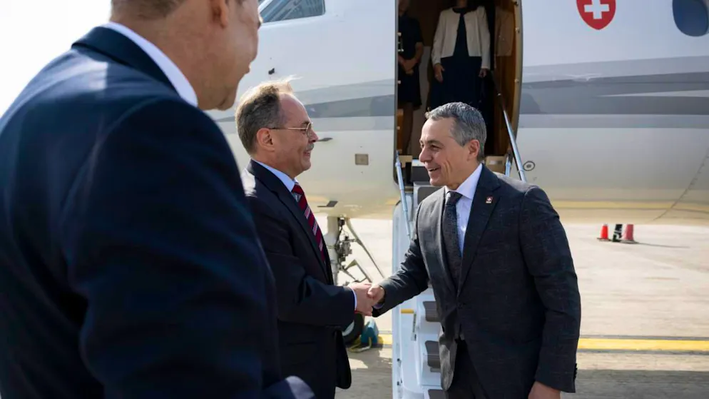 Le ministre des affaires étrangères Ignazio Cassis a fait cette annonce jeudi en arrivant en Irak, deuxième étape de sa tournée au Proche et Moyen-Orient.
