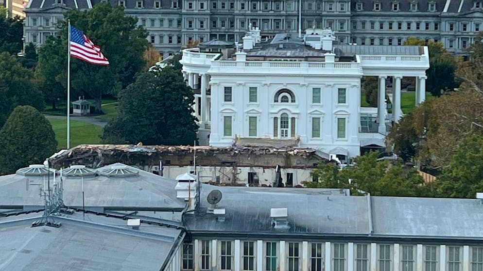 Journalisten dürfen sich im Weissen Haus nicht mehr frei bewegen.