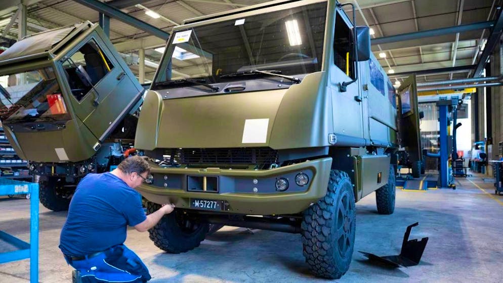 The Federal Council wants to use an agreement to give the Swiss armaments industry access to an EU armaments program. (symbolic image)