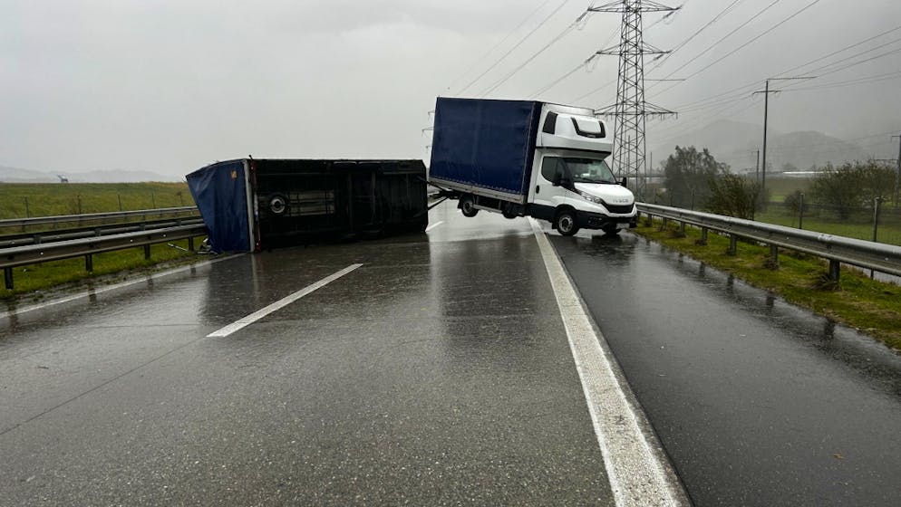Beim Unfall wurde niemand verletzt.