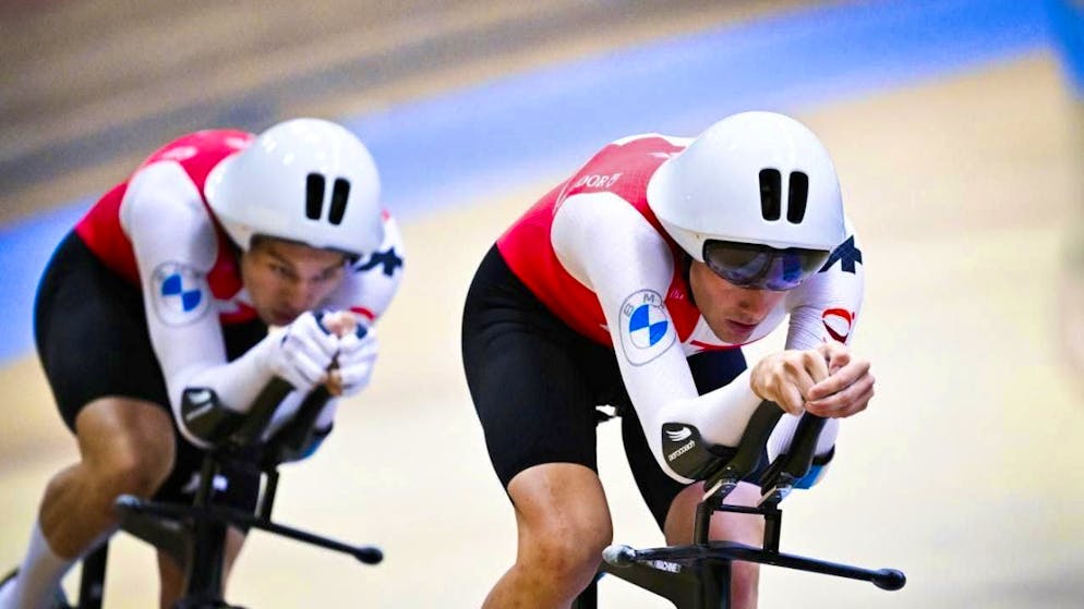 Improvement on qualification, but no exploit: the Swiss track foursome has to settle for 7th place